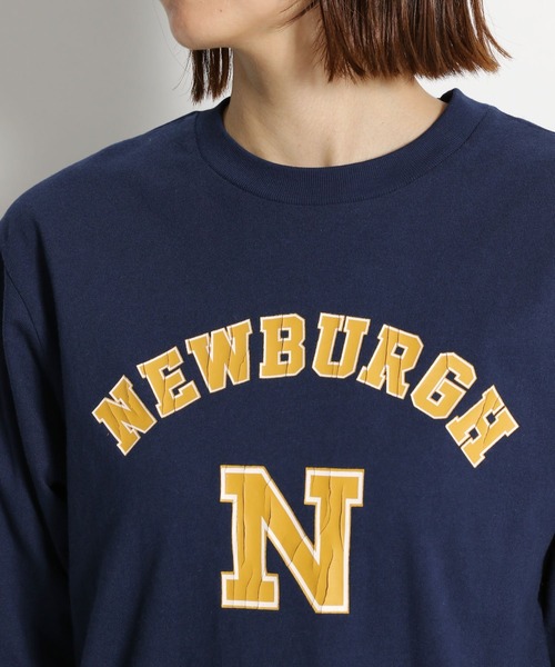 niko and...（ニコアンド）の「アソートプリントロゴロンT（Tシャツ/カットソー・レディース・ホワイト/ネイビー/チャコール/アイボリー/オフホワイト/グリーン・MEDIUM/LARGE）」の11枚目の写真