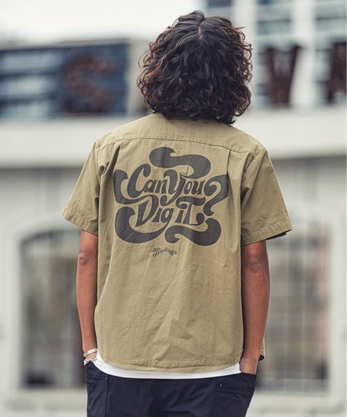 MARBLES(マーブルズ)の「MARBLES (マーブルズ)mhs1759-S-SL WORK SHIRT ワークシャツ(シャツ/ブラウス・メンズ・ブルー/カーキ/ベージュ/ネイビー・SMALL/MEDIUM/LARGE)」の1枚目の写真