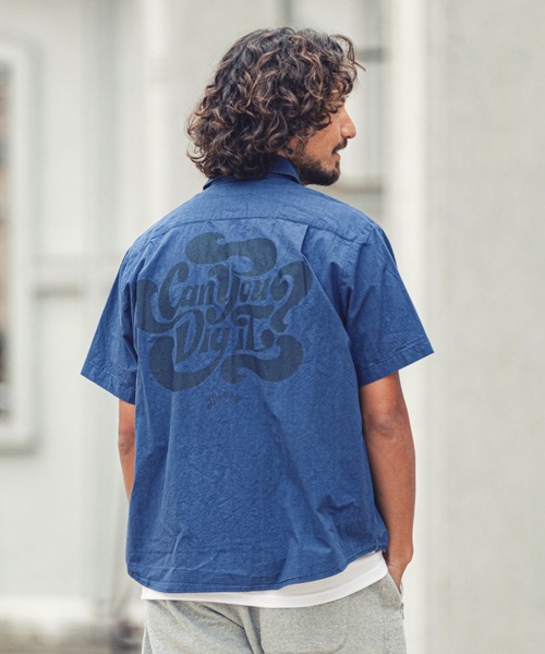 MARBLES(マーブルズ)の「MARBLES (マーブルズ)mhs1759-S-SL WORK SHIRT ワークシャツ(シャツ/ブラウス・メンズ・ブルー/カーキ/ベージュ/ネイビー・SMALL/MEDIUM/LARGE)」の4枚目の写真