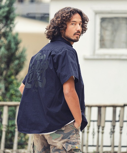 MARBLES(マーブルズ)の「MARBLES (マーブルズ)mhs1759-S-SL WORK SHIRT ワークシャツ(シャツ/ブラウス・メンズ・ブルー/カーキ/ベージュ/ネイビー・SMALL/MEDIUM/LARGE)」の21枚目の写真