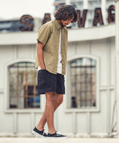 MARBLES(マーブルズ)の「MARBLES (マーブルズ)mhs1759-S-SL WORK SHIRT ワークシャツ(シャツ/ブラウス・メンズ・ブルー/カーキ/ベージュ/ネイビー・SMALL/MEDIUM/LARGE)」の7枚目の写真