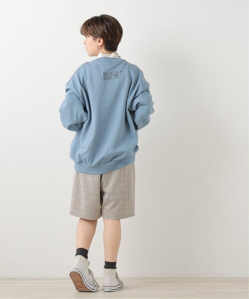 DOUBLE NAME(ダブルネーム)の「オリジナル先染めチェックタックハーフパンツ(その他パンツ・レディース・ブラック/ベージュ/パープル・FREE)」の10枚目の写真