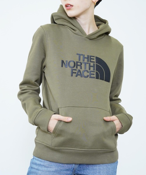 THE NORTH FACE(ザノースフェイス)の「THE NORTH FACE(ザ・ノース・フェイス) ドリューピーク パーカー(パーカー・キッズ・オリーブ/グリーン/ブラック・L/XL)」の2枚目の写真
