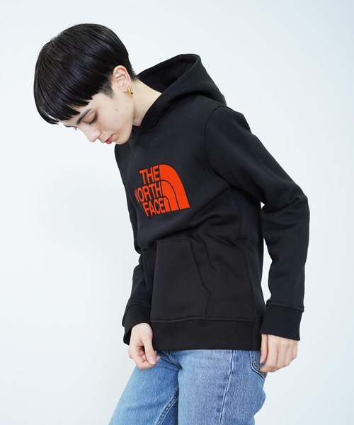 THE NORTH FACE(ザノースフェイス)の「THE NORTH FACE(ザ・ノース・フェイス) ドリューピーク パーカー(パーカー・キッズ・オリーブ/グリーン/ブラック・L/XL)」の17枚目の写真