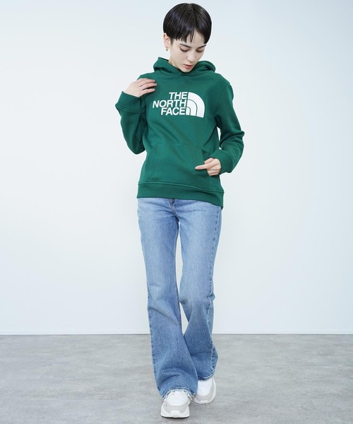 THE NORTH FACE(ザノースフェイス)の「THE NORTH FACE(ザ・ノース・フェイス) ドリューピーク パーカー(パーカー・キッズ・オリーブ/グリーン/ブラック・L/XL)」の6枚目の写真