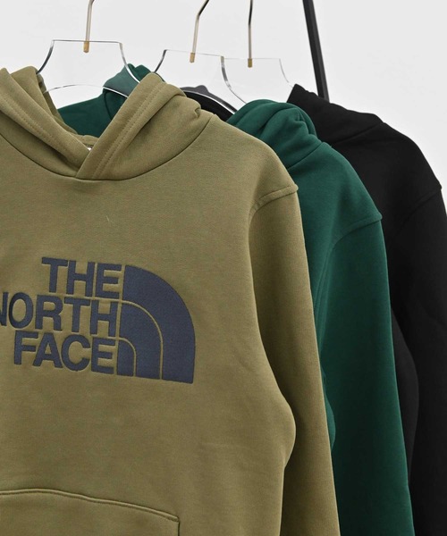 THE NORTH FACE(ザノースフェイス)の「THE NORTH FACE(ザ・ノース・フェイス) ドリューピーク パーカー(パーカー・キッズ・オリーブ/グリーン/ブラック・L/XL)」の16枚目の写真