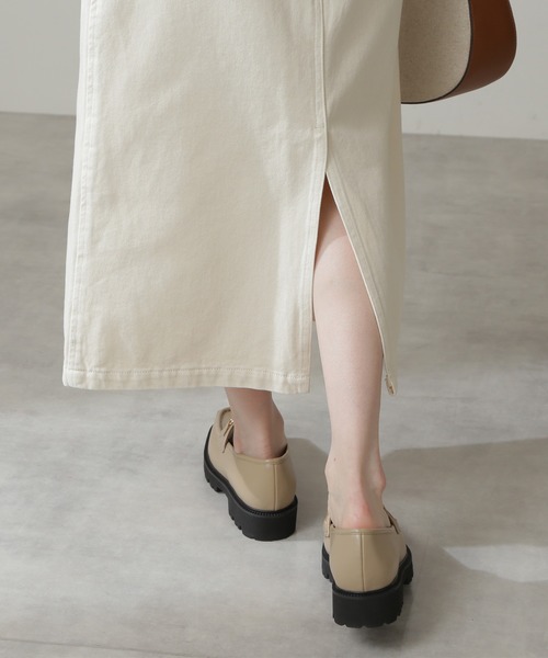 N.（N. Natural Beauty Basic）（エヌエヌナチュラルビューティーベーシック）の「◆ハイウエストデニムスカート（デニムスカート・レディース・インディゴブルー/ナチュラル・MEDIUM）」の13枚目の写真