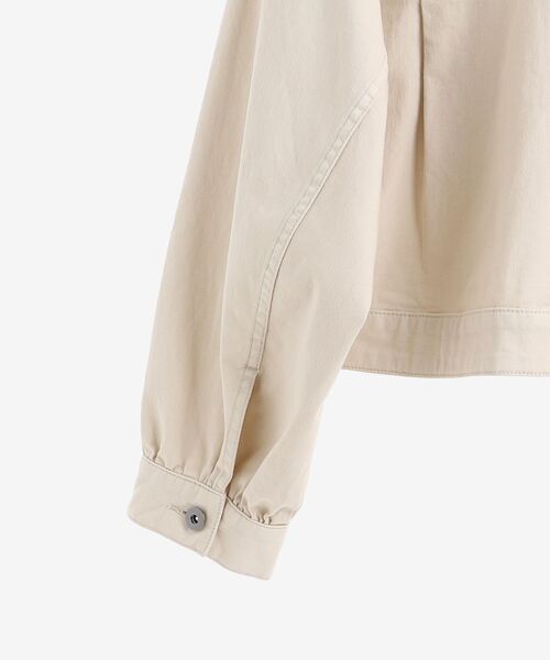 MAJESTIC LEGON（マジェスティックレゴン）の「ladyボリュームGジャン（デニムジャケット・レディース・ネイビー/ピンク/アイボリー・MEDIUM）」の21枚目の写真