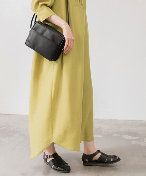 BONLECILL（ボンルシール）の「スクエアミニショルダーバッグ（ショルダーバッグ・レディース・ブラック/ブラウン/ブルー/アイボリー/オフホワイト・FREE）」の15枚目の写真