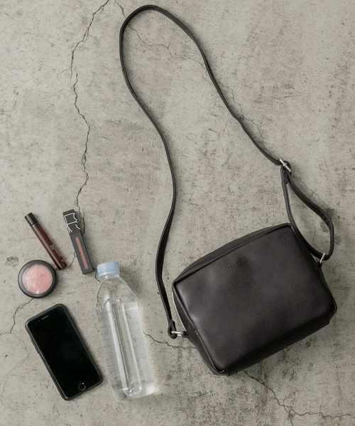 BONLECILL（ボンルシール）の「スクエアミニショルダーバッグ（ショルダーバッグ・レディース・ブラック/ブラウン/ブルー/アイボリー/オフホワイト・FREE）」の13枚目の写真