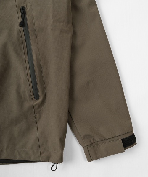 make a ray!（メイク ア レイ！）の「ミニリップストップ ストレッチ マウンテンパーカー/マウンテンジャケット/【防風】【撥水】（マウンテンパーカー・メンズ・ブラック/ベージュ/オリーブ・M/L）」の18枚目の写真