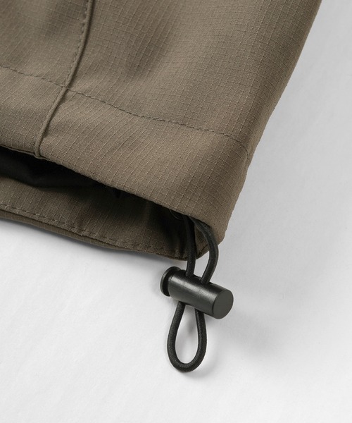 make a ray!（メイク ア レイ！）の「ミニリップストップ ストレッチ マウンテンパーカー/マウンテンジャケット/【防風】【撥水】（マウンテンパーカー・メンズ・ブラック/ベージュ/オリーブ・M/L）」の11枚目の写真