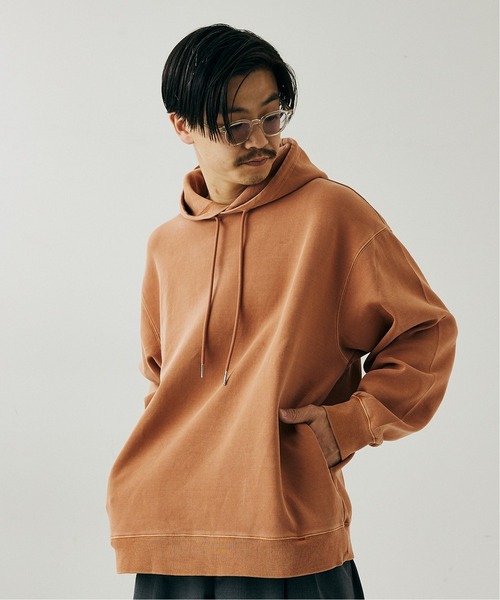 417 EDIFICE（フォーワンセブンエディフィス）の「ピグメントダンボールパーカー（パーカー・メンズ・チャコールグレー/カーキ/サックスブルー/ピンク系その他・MEDIUM/LARGE）」の21枚目の写真