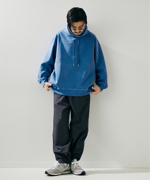 417 EDIFICE（フォーワンセブンエディフィス）の「ピグメントダンボールパーカー（パーカー・メンズ・チャコールグレー/カーキ/サックスブルー/ピンク系その他・MEDIUM/LARGE）」の20枚目の写真