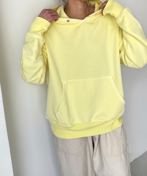 RED CHOP WORKS(レッドチョップワークス) ピグメント裏毛パーカー