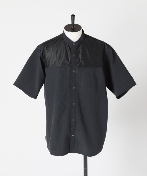 WOOLRICH（ウールリッチ）の「【WOOLRICH / ウールリッチ】別注 バンドカラー スタックシャツ（シャツ/ブラウス・メンズ・ネイビー/ブラック・MEDIUM/LARGE/X-LARGE）」の19枚目の写真
