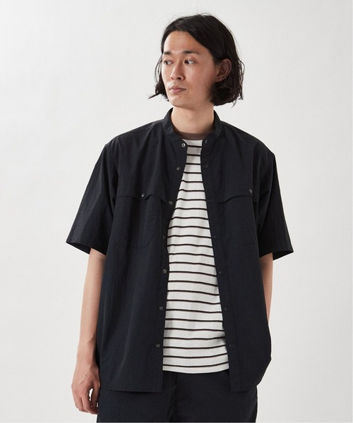 セール】【WOOLRICH / ウールリッチ】別注 バンドカラー スタック