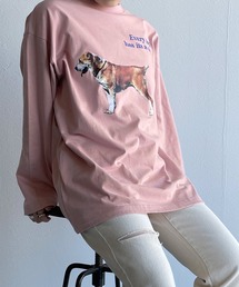 w closet | 【2022S/S】ヨコDOGプリントオーバーTee(Tシャツ/カットソー)