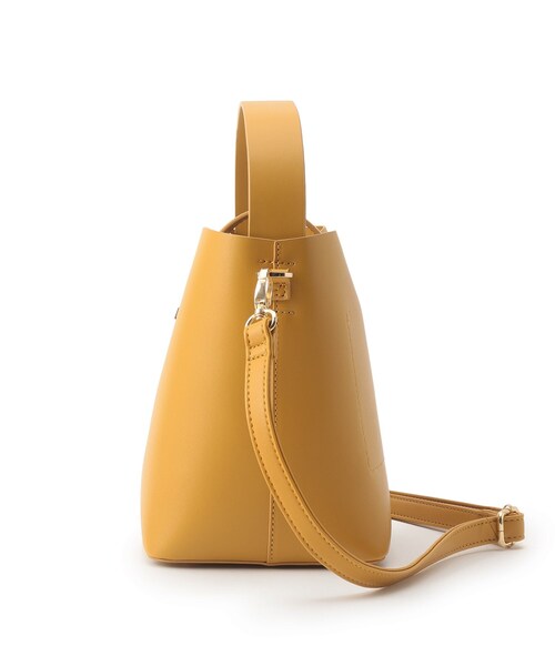 SOUP（スープ）の「◆カラーワンハンドルミニバッグ（ショルダーバッグ・レディース・グレー/サックスブルー/イエロー・00）」の8枚目の写真