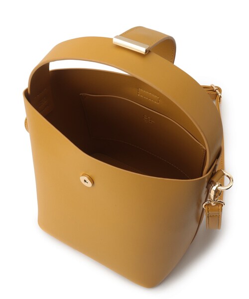 SOUP（スープ）の「◆カラーワンハンドルミニバッグ（ショルダーバッグ・レディース・グレー/サックスブルー/イエロー・00）」の12枚目の写真