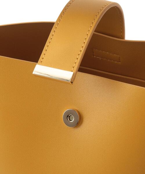 SOUP（スープ）の「◆カラーワンハンドルミニバッグ（ショルダーバッグ・レディース・グレー/サックスブルー/イエロー・00）」の10枚目の写真