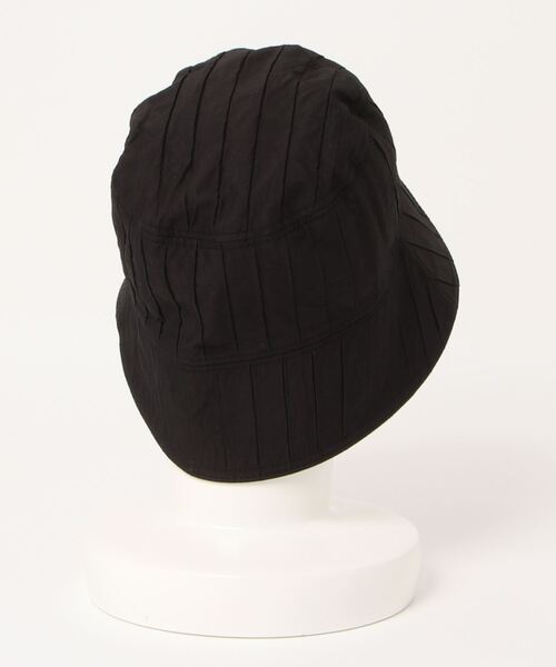 ALAND（エーランド）の「【UNISEX】3.3 Field Trip／PLEATEDバケハ　2271080（ハット・レディース・ブラック/アイボリー・FREE）」の3枚目の写真