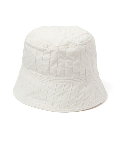 ALAND（エーランド）の「【UNISEX】3.3 Field Trip／PLEATEDバケハ　2271080（ハット・レディース・ブラック/アイボリー・FREE）」の5枚目の写真