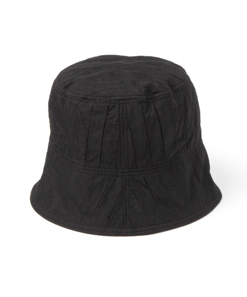 ALAND（エーランド）の「【UNISEX】3.3 Field Trip／PLEATEDバケハ　2271080（ハット・レディース・ブラック/アイボリー・FREE）」の6枚目の写真