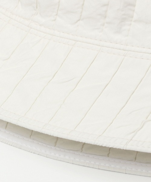 ALAND（エーランド）の「【UNISEX】3.3 Field Trip／PLEATEDバケハ　2271080（ハット・レディース・ブラック/アイボリー・FREE）」の12枚目の写真