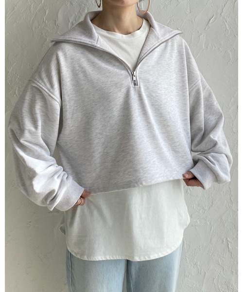 She's Closet（シーズクローゼット）の「裏毛ショート丈ハーフ