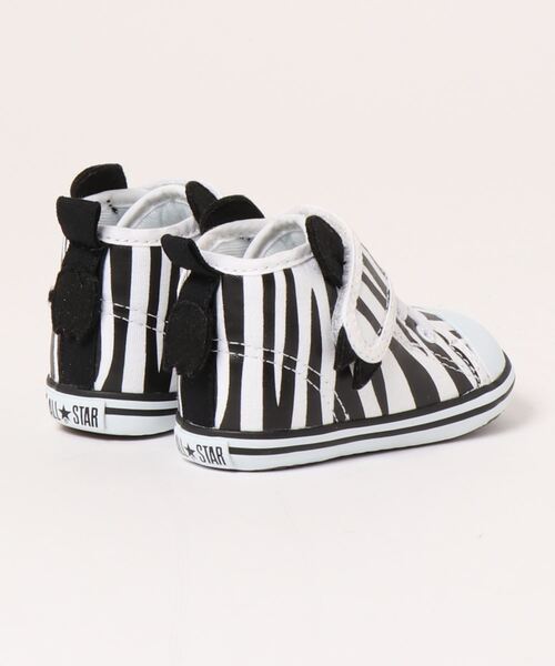 CONVERSE(コンバース)の「【KIDS】【CONVERSE/コンバース】ベビーオールスター N アニマルズV-1(スニーカー・キッズ・ホワイト/オレンジ・12/13)」の3枚目の写真