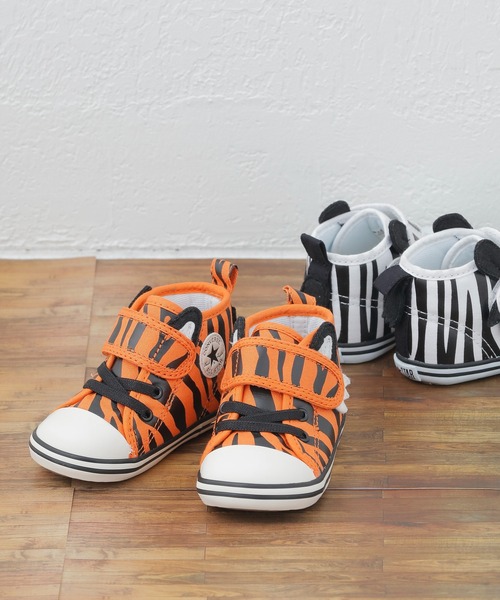 CONVERSE(コンバース)の「【KIDS】【CONVERSE/コンバース】ベビーオールスター N アニマルズV-1(スニーカー・キッズ・ホワイト/オレンジ・12/13)」の13枚目の写真