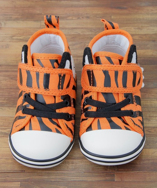 CONVERSE(コンバース)の「【KIDS】【CONVERSE/コンバース】ベビーオールスター N アニマルズV-1(スニーカー・キッズ・ホワイト/オレンジ・12/13)」の12枚目の写真