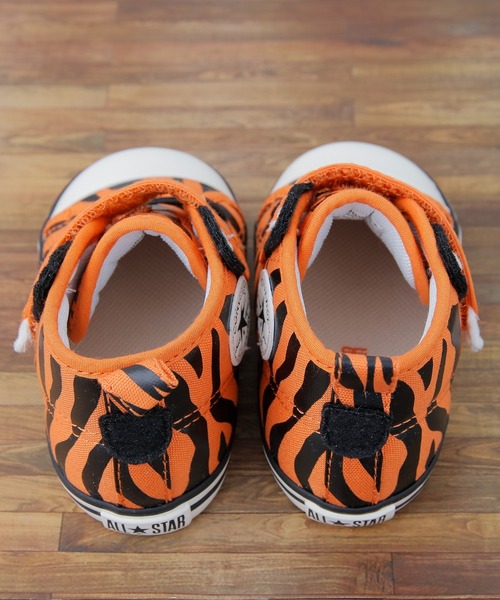 CONVERSE(コンバース)の「【KIDS】【CONVERSE/コンバース】ベビーオールスター N アニマルズV-1(スニーカー・キッズ・ホワイト/オレンジ・12/13)」の10枚目の写真