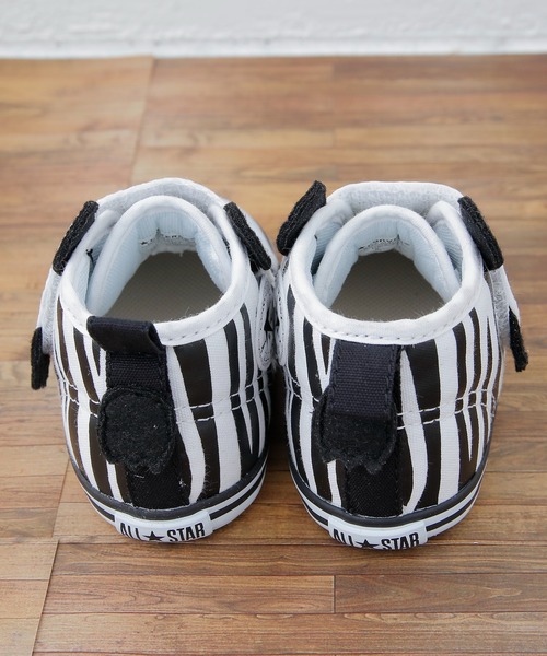 CONVERSE(コンバース)の「【KIDS】【CONVERSE/コンバース】ベビーオールスター N アニマルズV-1(スニーカー・キッズ・ホワイト/オレンジ・12/13)」の5枚目の写真