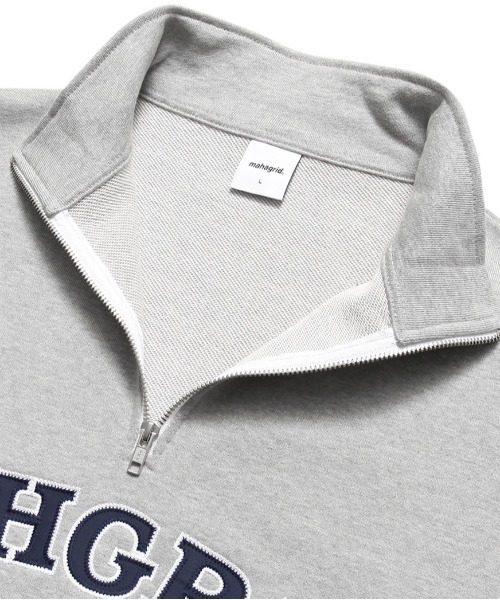 MAHAGRID（マハグリッド）の「【mahagrid】ARC LOGO HALF ZIP