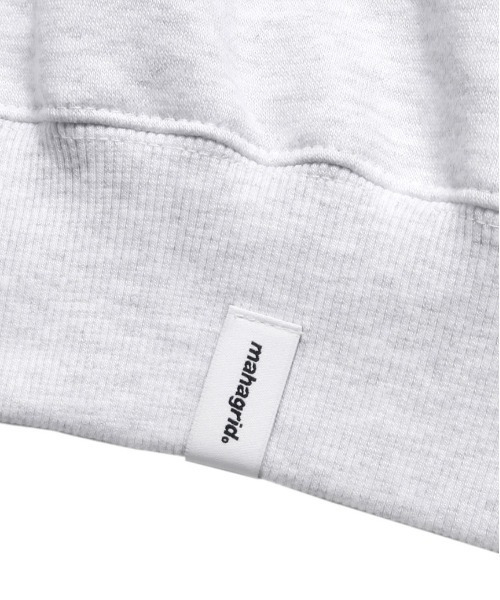 MAHAGRID（マハグリッド）の「【mahagrid】ARC LOGO HALF ZIP SWEATSHIRT / マハグリッド アーチ ロゴ ハーフジップ スウェットシャツ / セットアップ対応（スウェット・メンズ・ライトグレー/ネイビー/グレー/グリーン・SMALL/MEDIUM/LARGE/X-LARGE）」の21枚目の写真