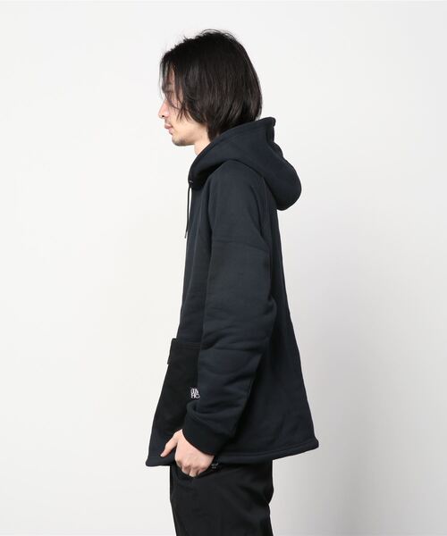 GUNG HO(ガンホー)の「GUNG HO / ガンホー RAGLAN PULL-HOODIE ラグランフーディー(パーカー・メンズ・ブラック/カーキ/ヘザーグレー・SMALL/LARGE/MEDIUM)」の4枚目の写真