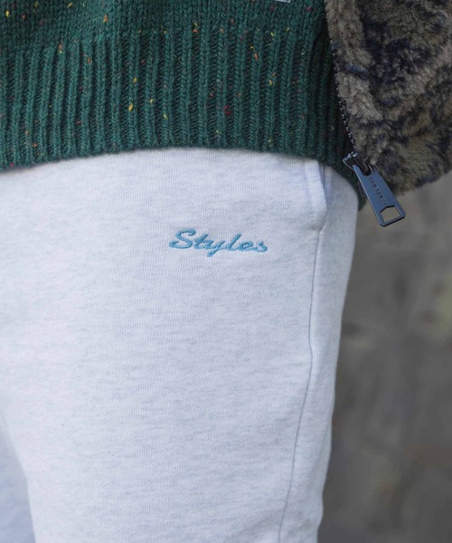 styles(スタイルス)の「LOGO SWEAT PANTS(スウェットパンツ・メンズ・ブラック/グレー・MEDIUM/LARGE/X-LARGE)」の13枚目の写真
