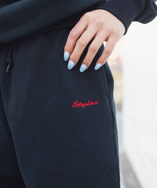 styles(スタイルス)の「LOGO SWEAT PANTS(スウェットパンツ・メンズ・ブラック/グレー・MEDIUM/LARGE/X-LARGE)」の15枚目の写真