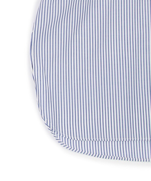 ADAM ET ROPE'(アダムエロペ)の「【アウトレット店舗・WEB限定】TCブロードバンドカラーシャツ(シャツ/ブラウス・レディース・ブラック/ホワイト/グリーン/ネイビー/ブルー・FREE)」の14枚目の写真