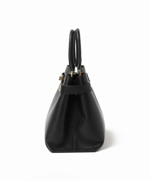 La TOTALITE(ラトータリテ)の「【MILOS/ミロス】ダブルビットバッグ◆(トートバッグ・レディース・ブラック/ベージュ・FREE)」の11枚目の写真