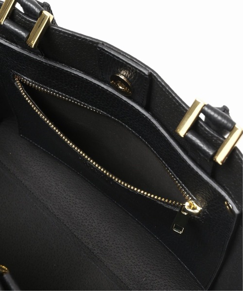 La TOTALITE(ラトータリテ)の「【MILOS/ミロス】ダブルビットバッグ◆(トートバッグ・レディース・ブラック/ベージュ・FREE)」の16枚目の写真