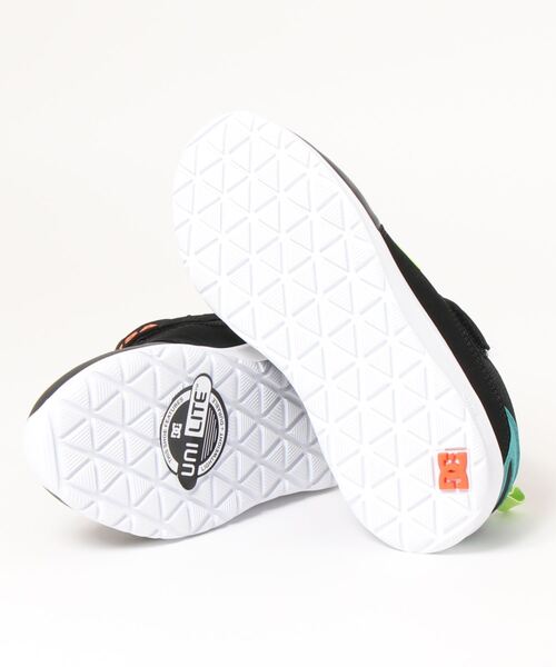 DC SHOES（ディーシーシューズ）の「Ks HEATHROW PRESTIGE/DCキッズベルクロスニーカー（スニーカー・キッズ・ブラック・23cm/22cm/21cm/20cm/17cm/18cm/19cm）」の7枚目の写真