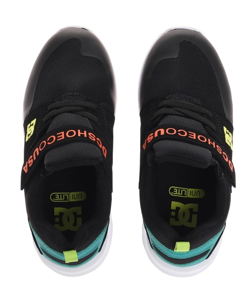 DC SHOES（ディーシーシューズ）の「Ks HEATHROW PRESTIGE/DCキッズベルクロスニーカー（スニーカー・キッズ・ブラック・23cm/22cm/21cm/20cm/17cm/18cm/19cm）」の3枚目の写真