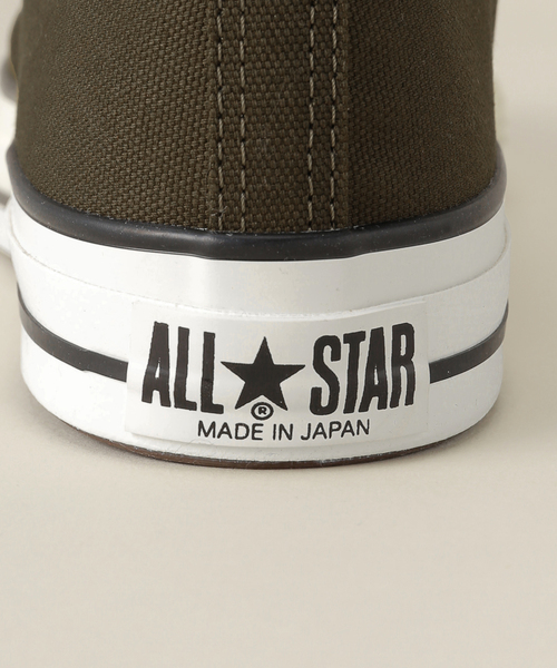CONVERSE（コンバース）の「【Converse / コンバース】CANVAS ALLSTAR J ハイカット（スニーカー・メンズ・カーキ・28cm/26cm/27.5cm/26.5cm/27cm）」の6枚目の写真