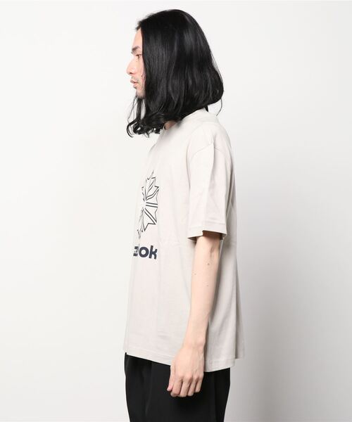 Reebok（リーボック）の「CL STARCREST TEE /（Tシャツ/カットソー・メンズ・ホワイト/ベージュ系その他/ネイビー・XXX-LARGE/SMALL/XX-LARGE/X-SMALL/MEDIUM/LARGE/X-LARGE）」の13枚目の写真