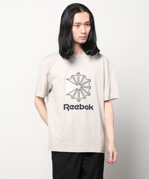 Reebok（リーボック）の「CL STARCREST TEE /（Tシャツ/カットソー・メンズ・ホワイト/ベージュ系その他/ネイビー・XXX-LARGE/SMALL/XX-LARGE/X-SMALL/MEDIUM/LARGE/X-LARGE）」の12枚目の写真