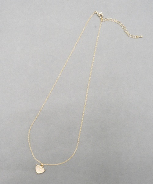 flower（フラワー）の「ピュアハートネックレス（ネックレス・レディース・ゴールド・FREE）」の2枚目の写真