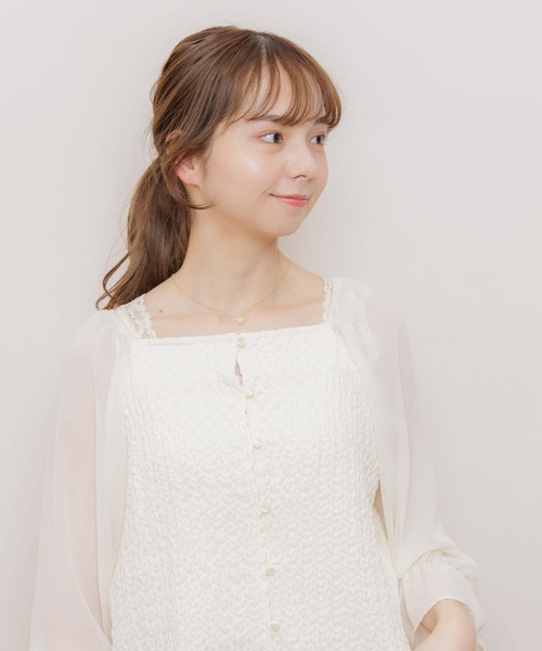 flower（フラワー）の「ピュアハートネックレス（ネックレス・レディース・ゴールド・FREE）」の9枚目の写真